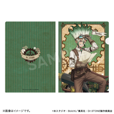 Dr.STONE クリアファイル ツーリングver. A(石神千空＆あさぎりゲン