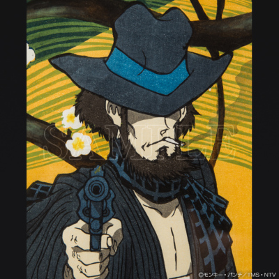 ルパン三世 浮世絵 木版画大判「次元大介」 ルパン三世 トムスショップ