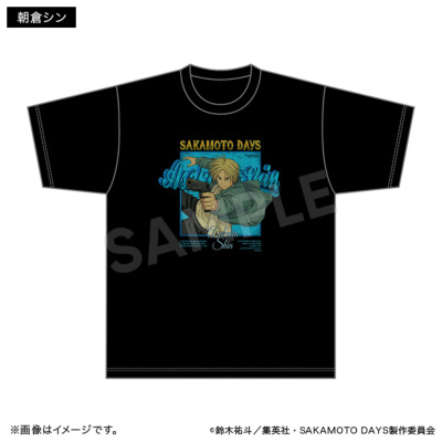 SAKAMOTO DAYS Tシャツ アクションver. 朝倉シン SAKAMOTO DAYS トムス