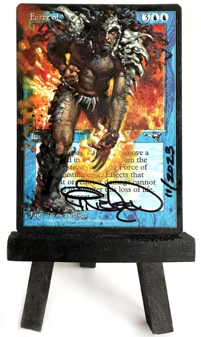 Altered Original Alliances FORCE OF WILL (PLAYABLE CARD) • Terese