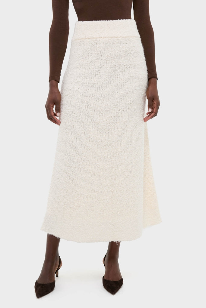 Ivory Boucle Lillia Sweater Skirt | Tuckernuck