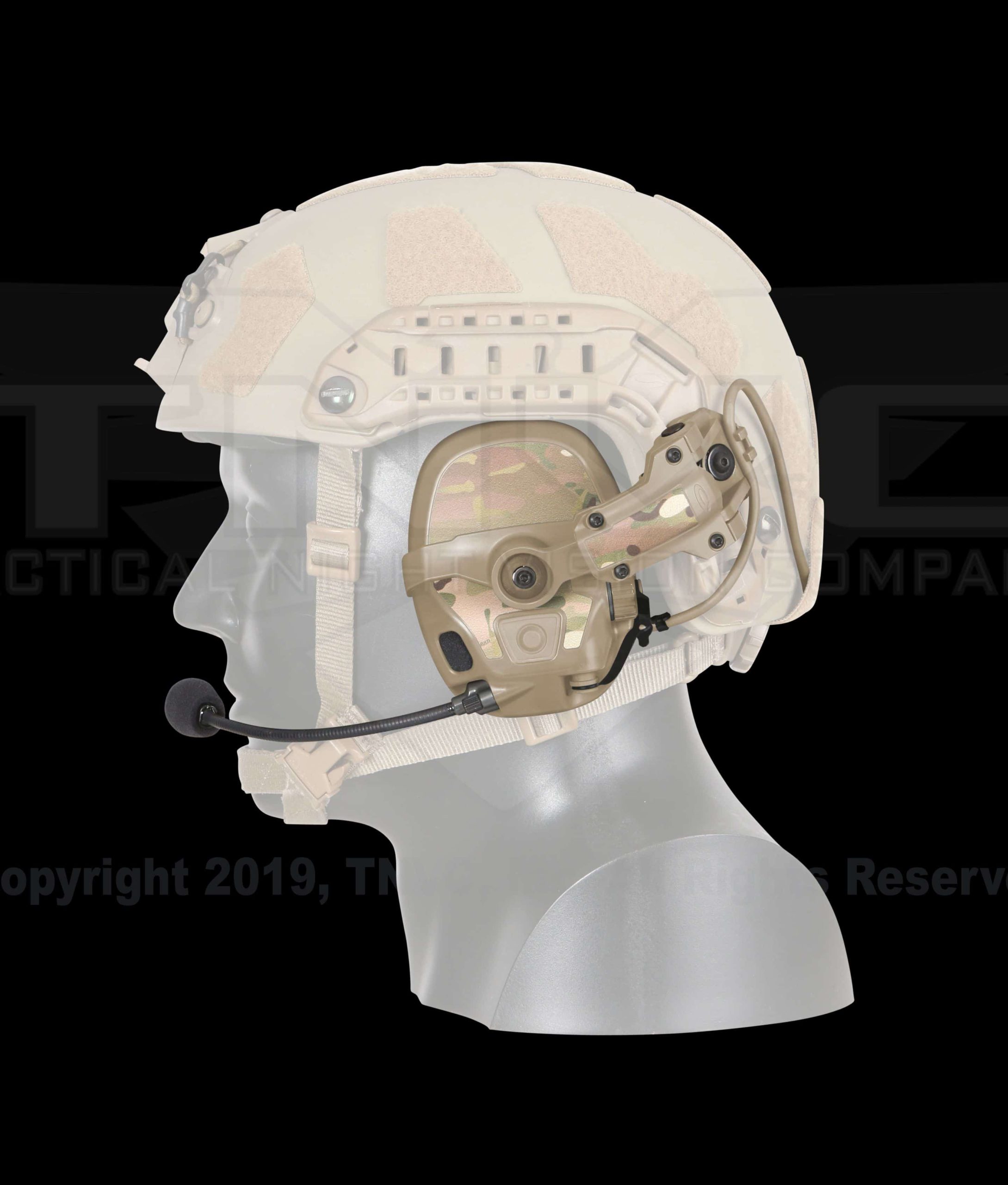 Ops-Core® AMP Helmet Rail Mount Kit (Arms Only) - Tactical Night