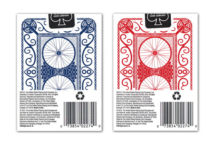 楽天市場】【トランプ】 BICYCLE CYCLIST BLUE/RED≪ バイスクル