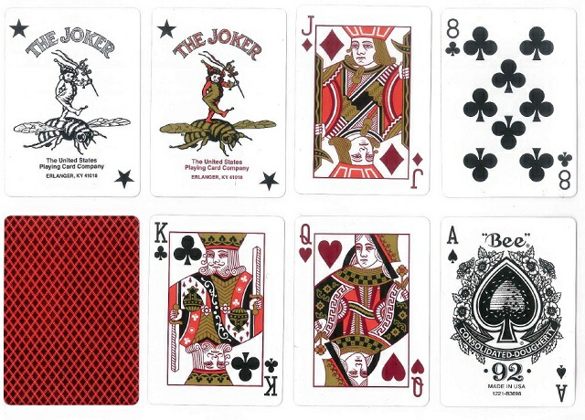 楽天市場】【トランプ】Bee METALLUXE RED ≪ ビー メタルラックス