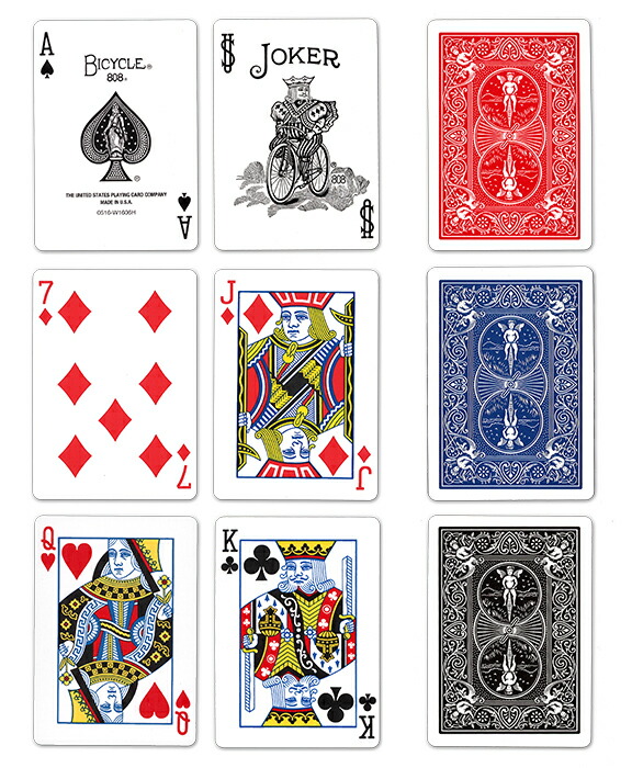 楽天市場】【トランプ】 BICYCLE RIDER BACK ≪ バイスクル ライダー