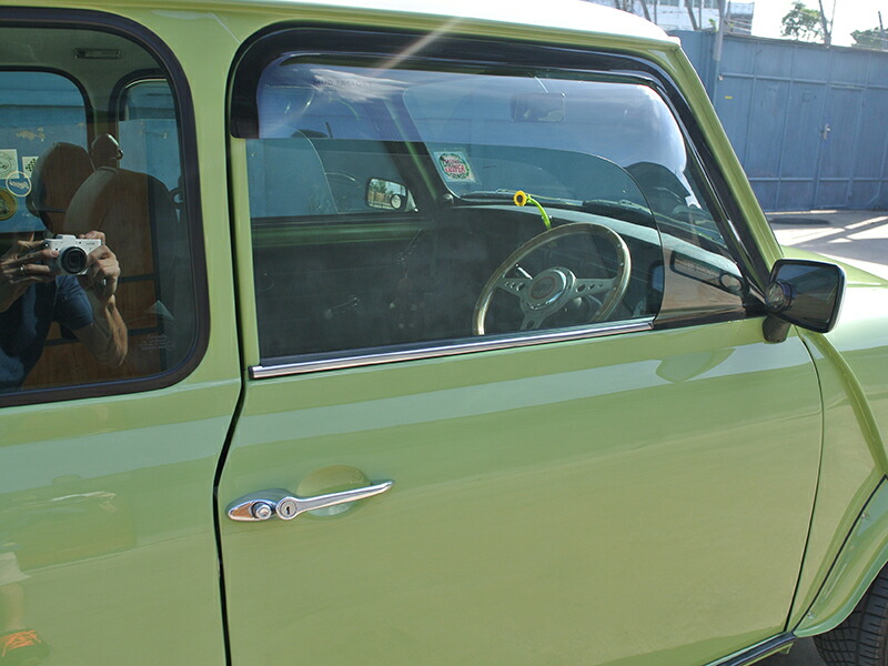 楽天市場】ローバー ミニ ドアバイザー ワイドバイザー ライト パーツ