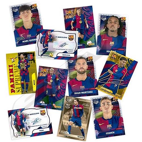 楽天市場】【ESC01】【国内未発売】PANINI CLUB FCバルセロナ 24-25