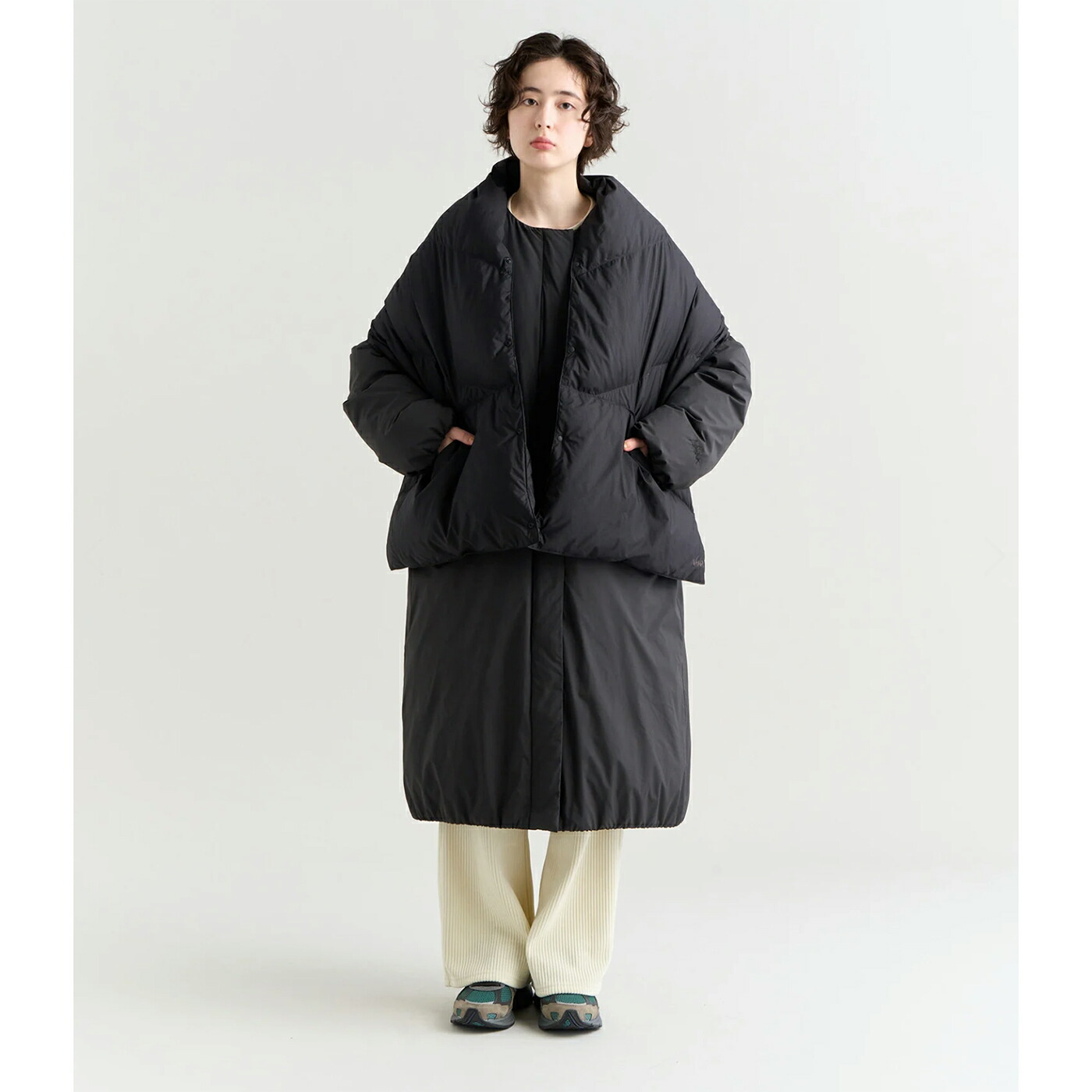 楽天市場】NANGA ナンガ DOWN PONCHO MUFFLER ダウンポンチョマフラー