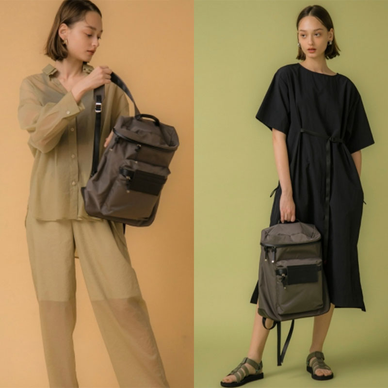 楽天市場】emmi atelier エミ アトリエ eco撥水ベーシックバックパック