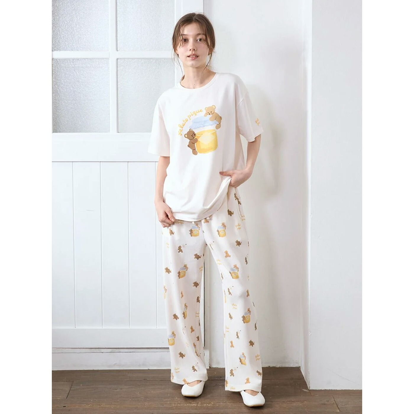 楽天市場】SALE30%OFF ジェラートピケ gelato pique はちみつベア柄