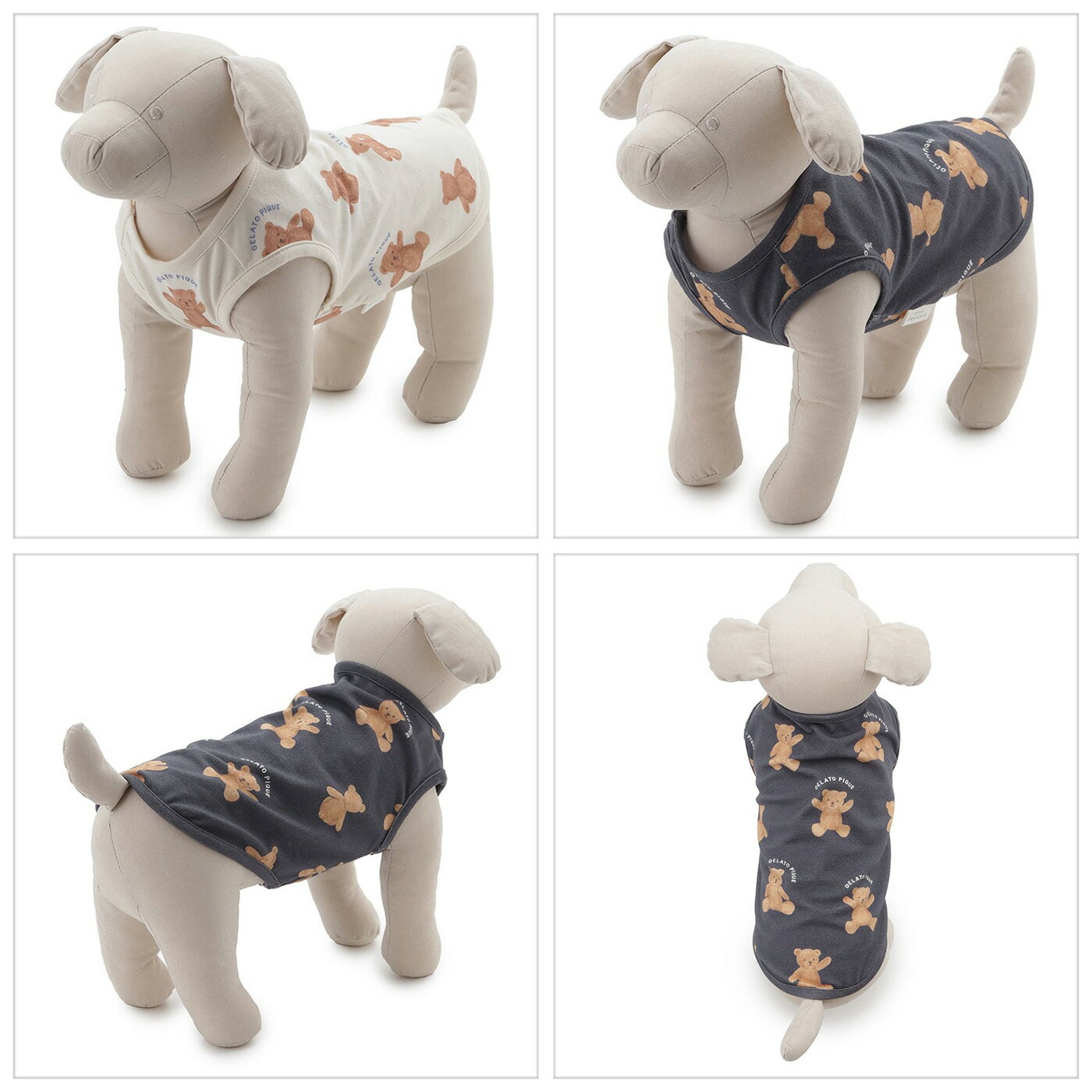 楽天市場】SALE20%OFF ジェラートピケ gelato pique CAT&DOG ベア柄