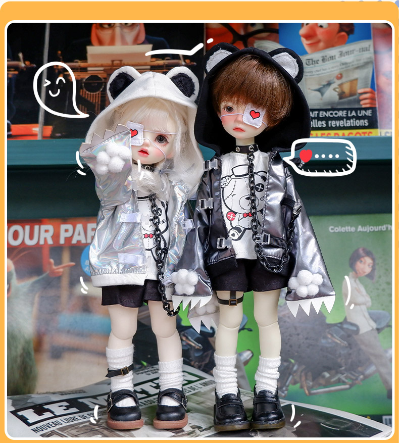 楽天市場】球体関節人形 1/6 幼SD ドール 人形 服 衣装 長袖 ベアー