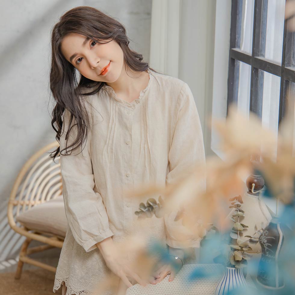 楽天市場】ブラウス 「 ボタン開き 裾レース 」 ローゴージャス 総