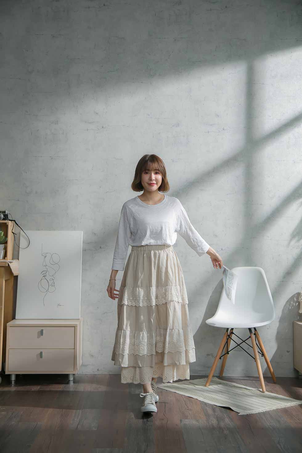 楽天市場】【完売御礼】 ワンピやスカートの下に履く 裾 レース 見せ
