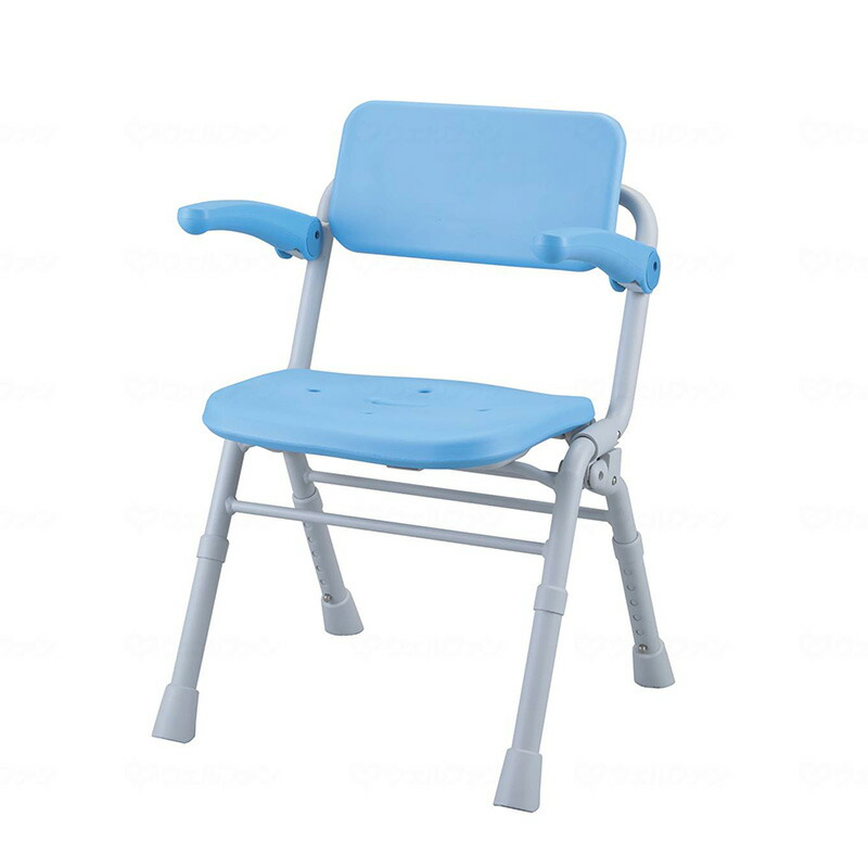 楽天市場】折りたたみ式 シャワーチェア コンパクト SP ひじ掛け付き