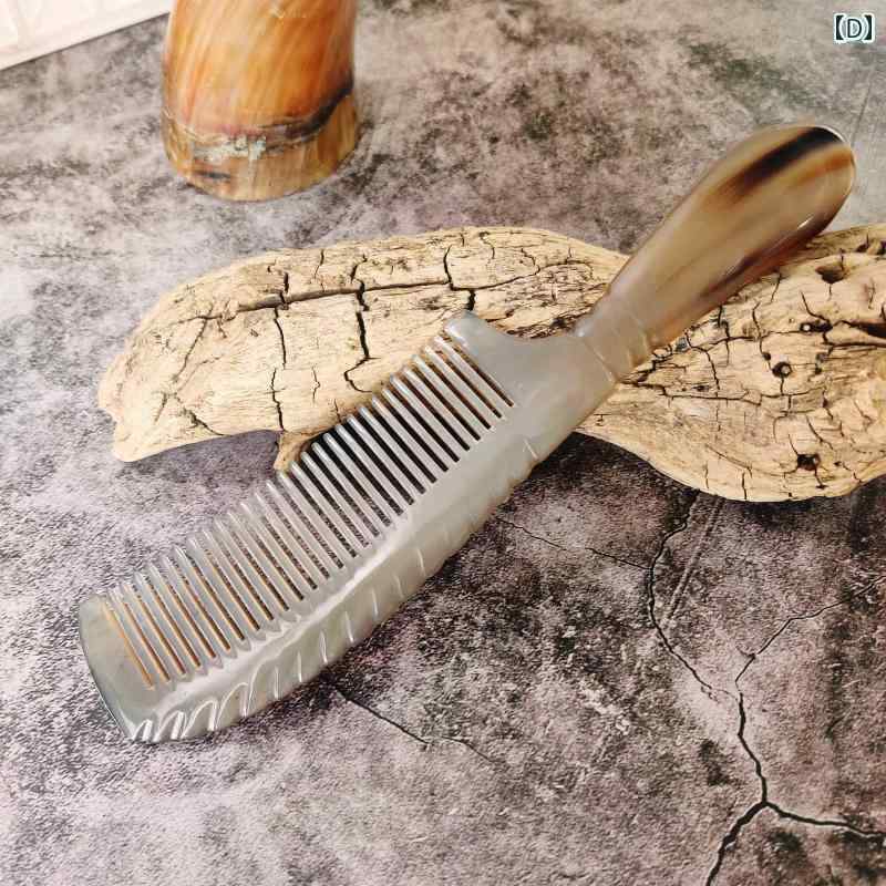 楽天市場】くし レディース 牛角 コーム 自然 ヤク 骨 毛 メンズ 大人