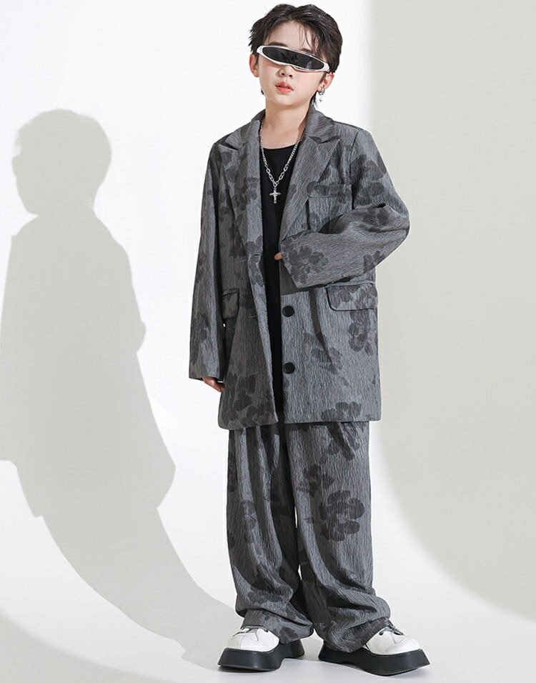 楽天市場】花柄 キッズ ダンス衣装 セットアップ グレースーツ 大きい