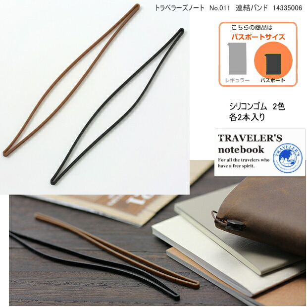 楽天市場】トラベラーズノート リフィル パスポートサイズ 連結バンド