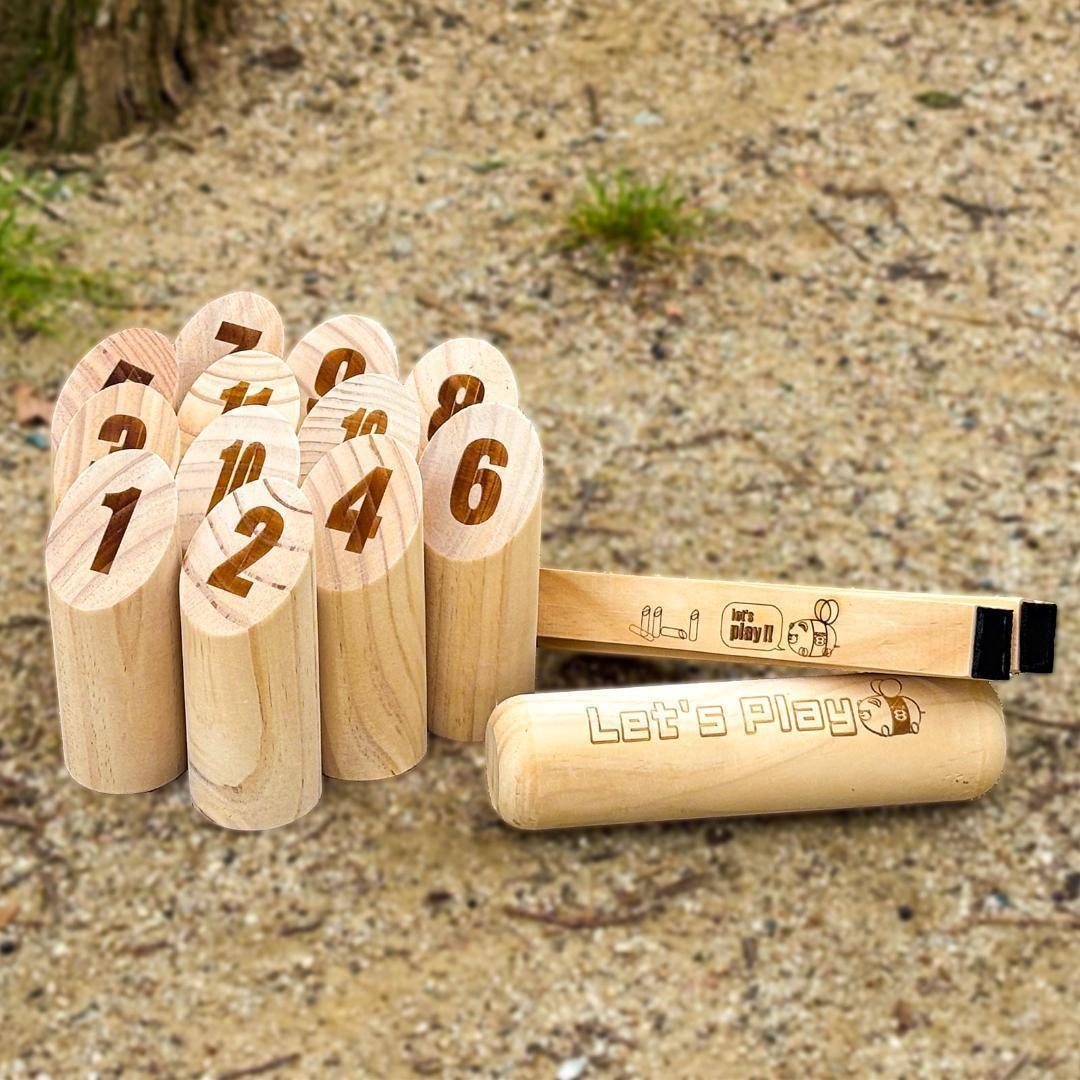 楽天市場】すぐに遊べるセット！KUMAHACHIモルック 日本正規品 標準