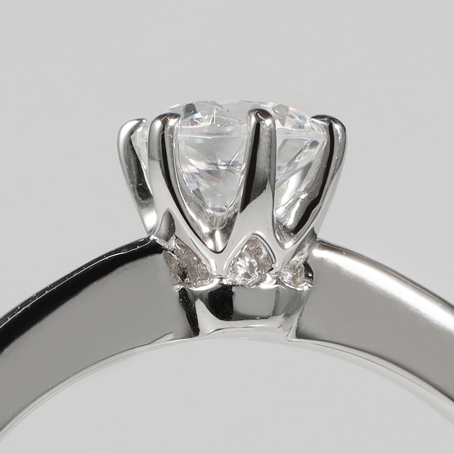 楽天市場】【GIA鑑定書】 ダイヤモンド リング 一粒 0.3カラット D