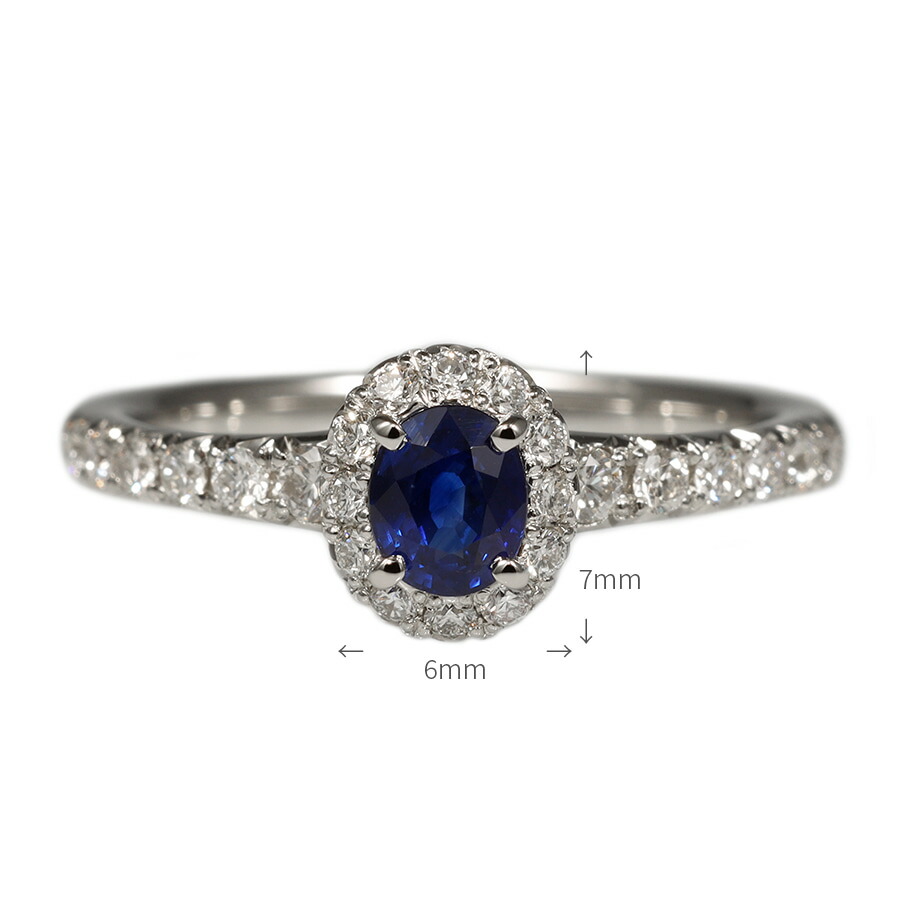 楽天市場】【SS限定 10％OFF！】【鑑別書】 サファイア ダイヤモンド