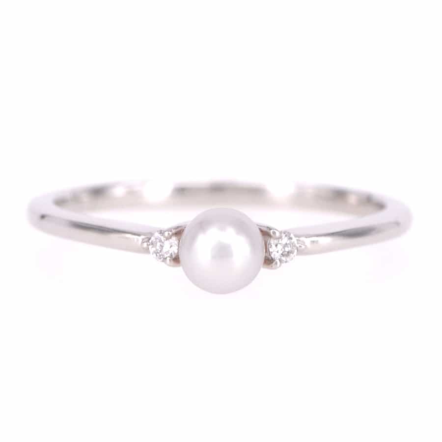 楽天市場】【SS限定 10％OFF！】 アコヤ真珠 ダイヤモンド リング 結婚