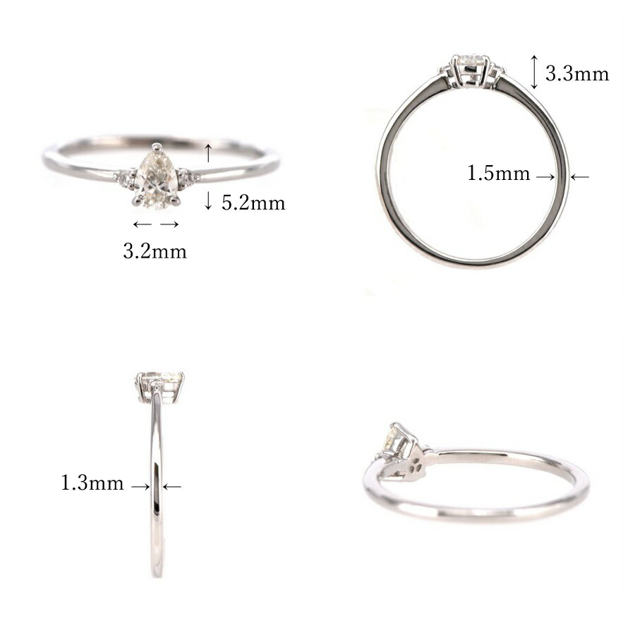 楽天市場】【SS限定 10％OFF！】 ダイヤモンド リング 0.2 カラット 18