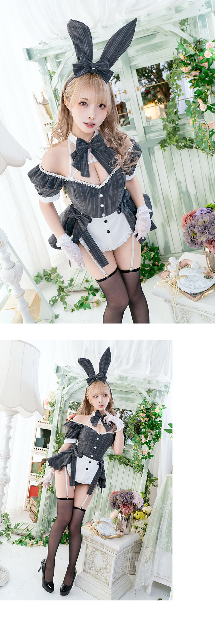 楽天市場】[正規品]【即納】コスプレ バニー うさぎ アニマル ブラック