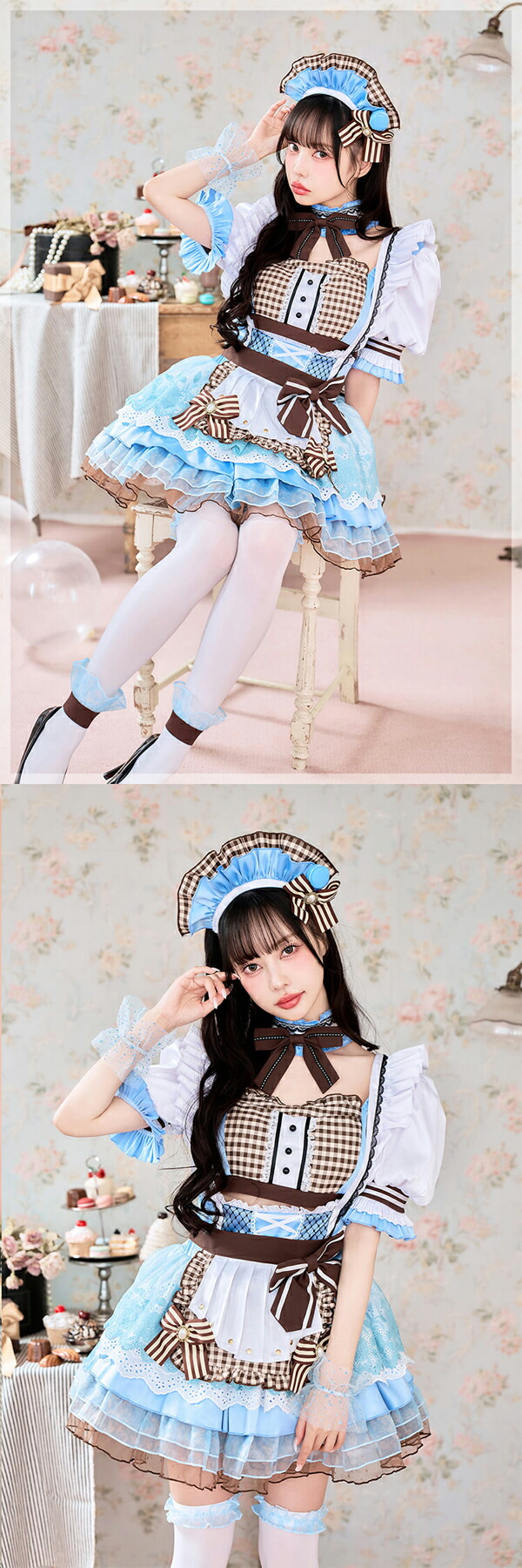 楽天市場】[正規品]【即納】【中村里砂着用】コスプレ メイド マカロン