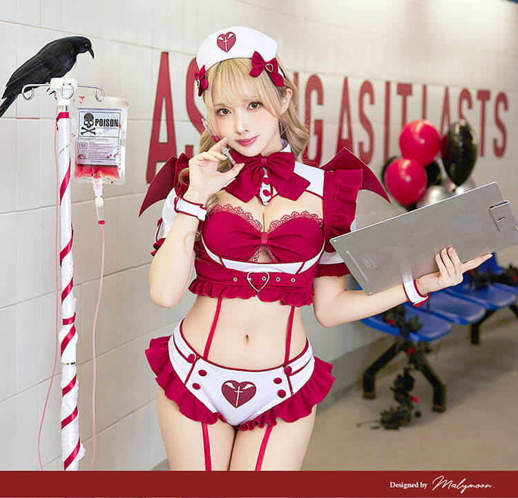 楽天市場】[正規品]【即納】コスプレ サキュバス ナース ルージュ 悪魔