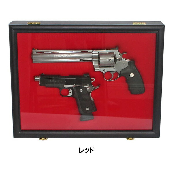 楽天市場】ピストル ディスプレイケース 実銃用 シャドーボックス