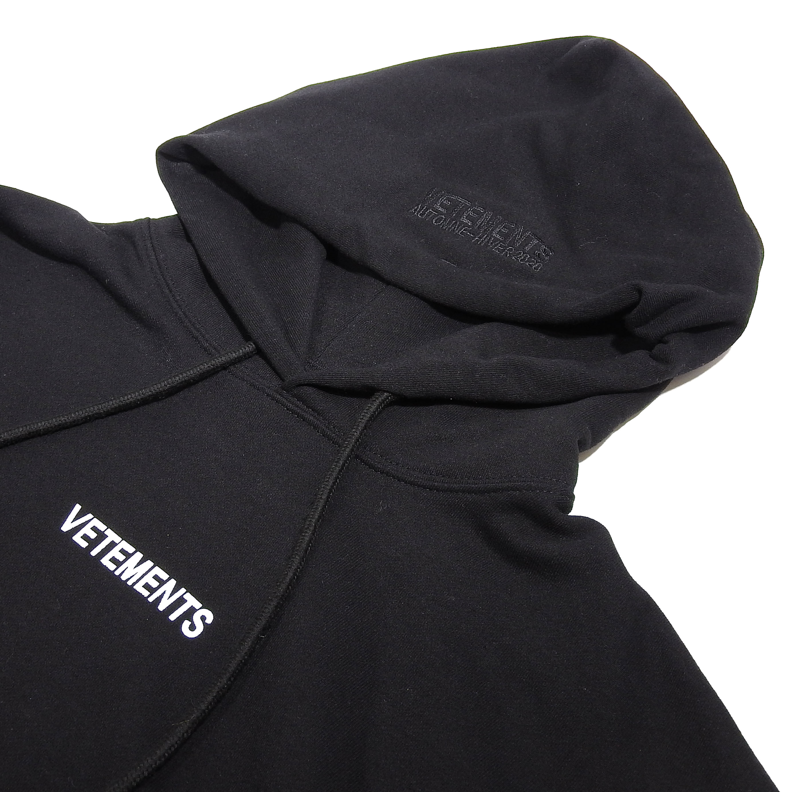 楽天市場】VETEMENTS ヴェトモン ロゴ パーカー コットン トップス