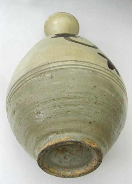 楽天市場】鶏龍山 粉青沙器 鉄絵刷毛目徳利 H28.5cm 韓国 花瓶 李朝