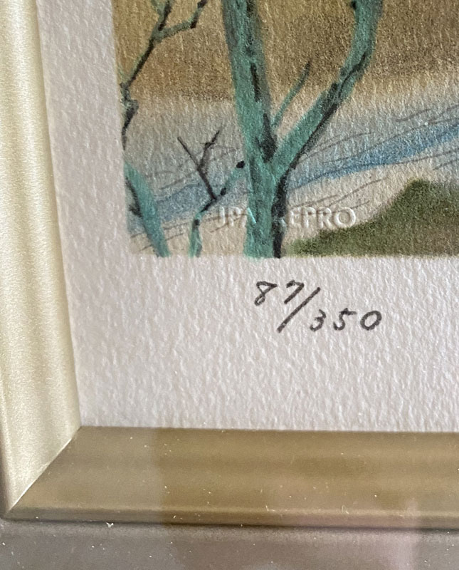 楽天市場】宇田荻邨（うだ てきそん） 高山寺 リトグラフ 87/350 展示