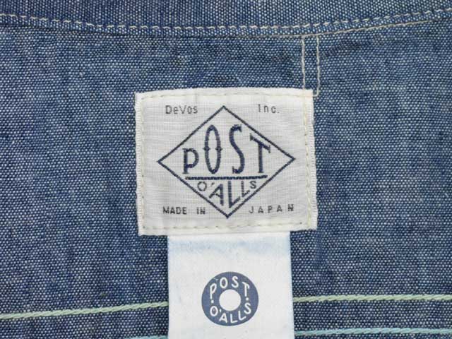 楽天市場】POST OVERALLS (ポストオーバーオールズ) ザ ポスト The