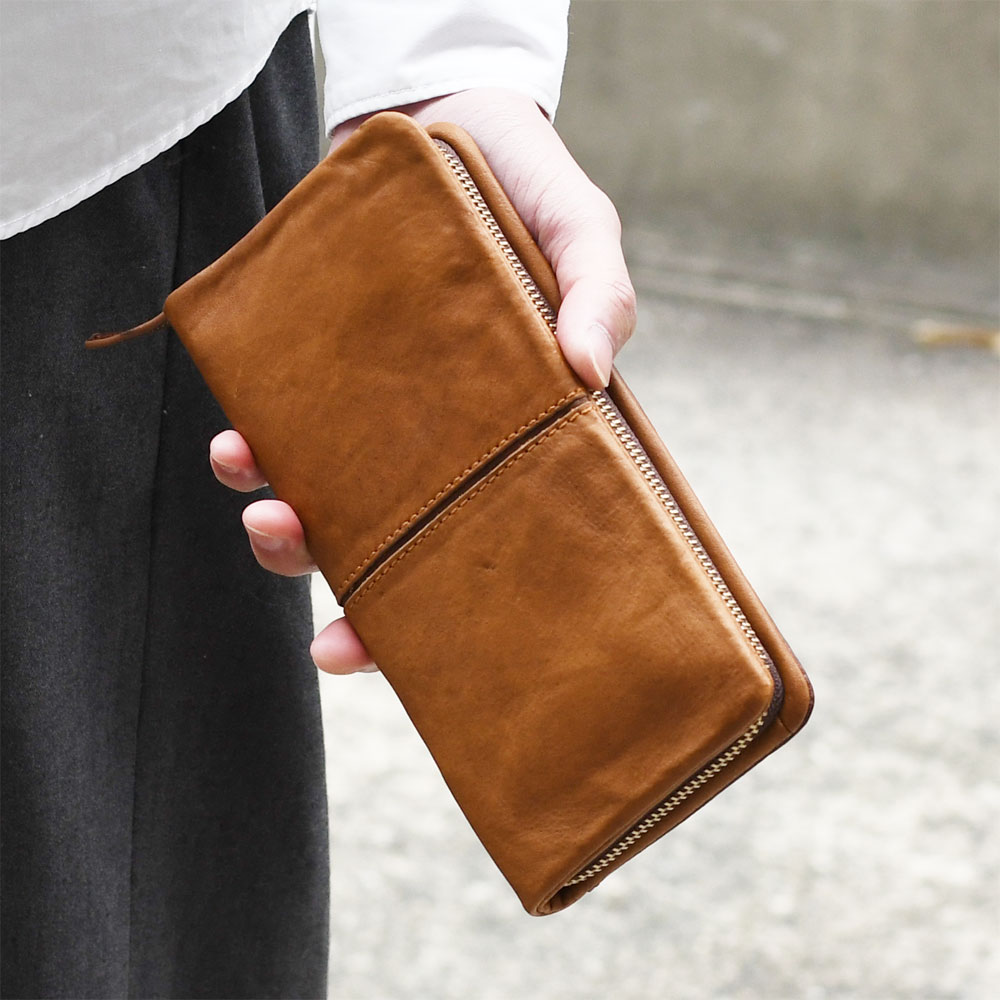 楽天市場】大容量ラウンドファスナー長財布 ロングウォレット 使い