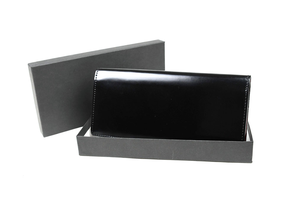 楽天市場】コードバン レーデルオガワ 新喜皮革 長財布(小銭入れなし