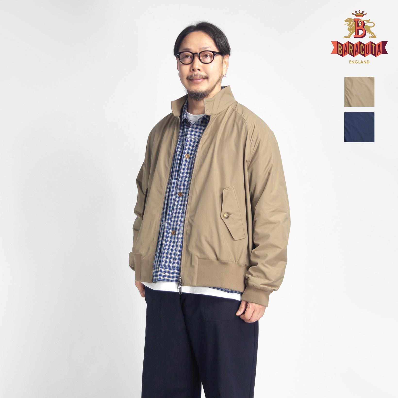 楽天市場】BARACUTA バラクータ CLICKER G9 ハリントンジャケット New