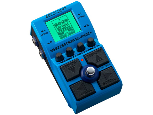 楽天市場】ZOOM MultiStomp MS-70CDR+/ MS-70CDR Plus エフェクター
