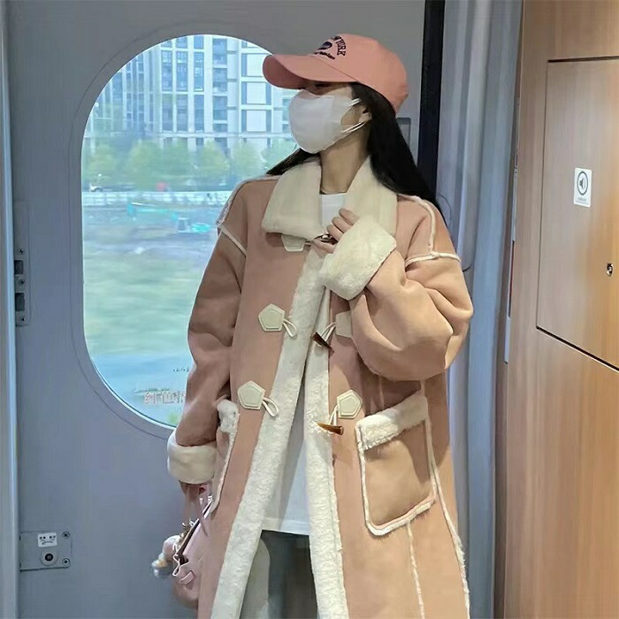 楽天市場】ダッフルコート レディース キャメル ピンク ロング