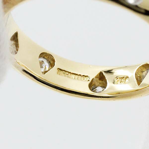 楽天市場】ティファニー TIFFANY＆Co. プラチナ K18YG ドッツ 10P