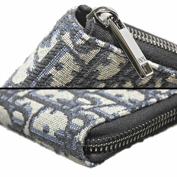 楽天市場】ディオール Dior ジップウォレット ディオール オブリーク