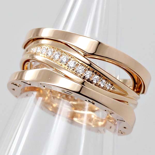 楽天市場】ブルガリ BVLGARI ビー・ゼロワン B-zero1 K18PG デザイン