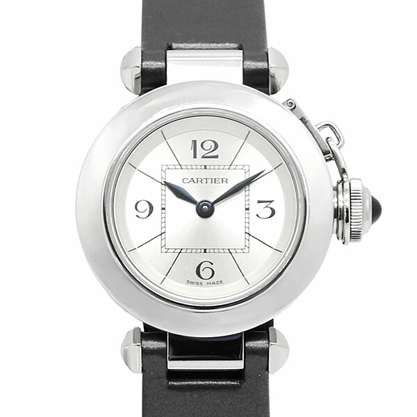 楽天市場】カルティエ Cartier ミスパシャ W3140025 シルバー文字盤 SS