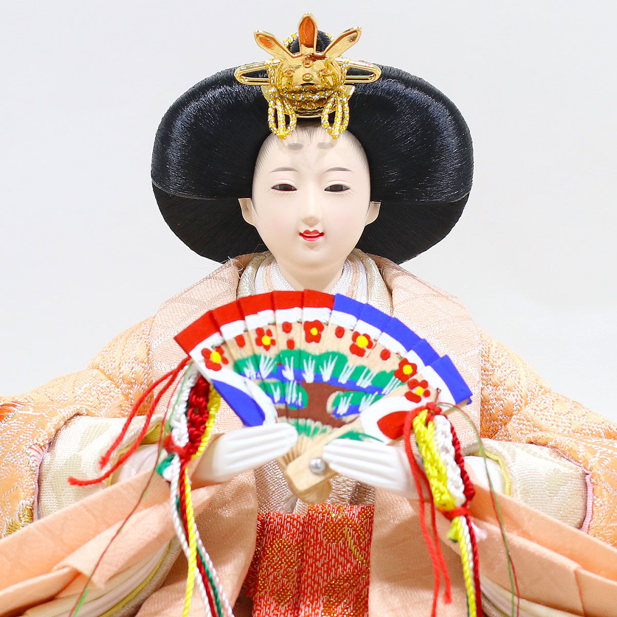 楽天市場】雛人形 コンパクト ケース飾り 久月 衣裳着 ケース入り 親王