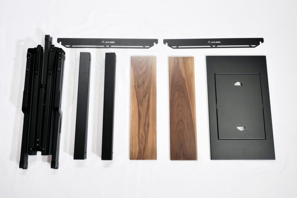 楽天市場】ウッドパネルテーブル120 WOOD PANEL TABLE120 RATELWORKS