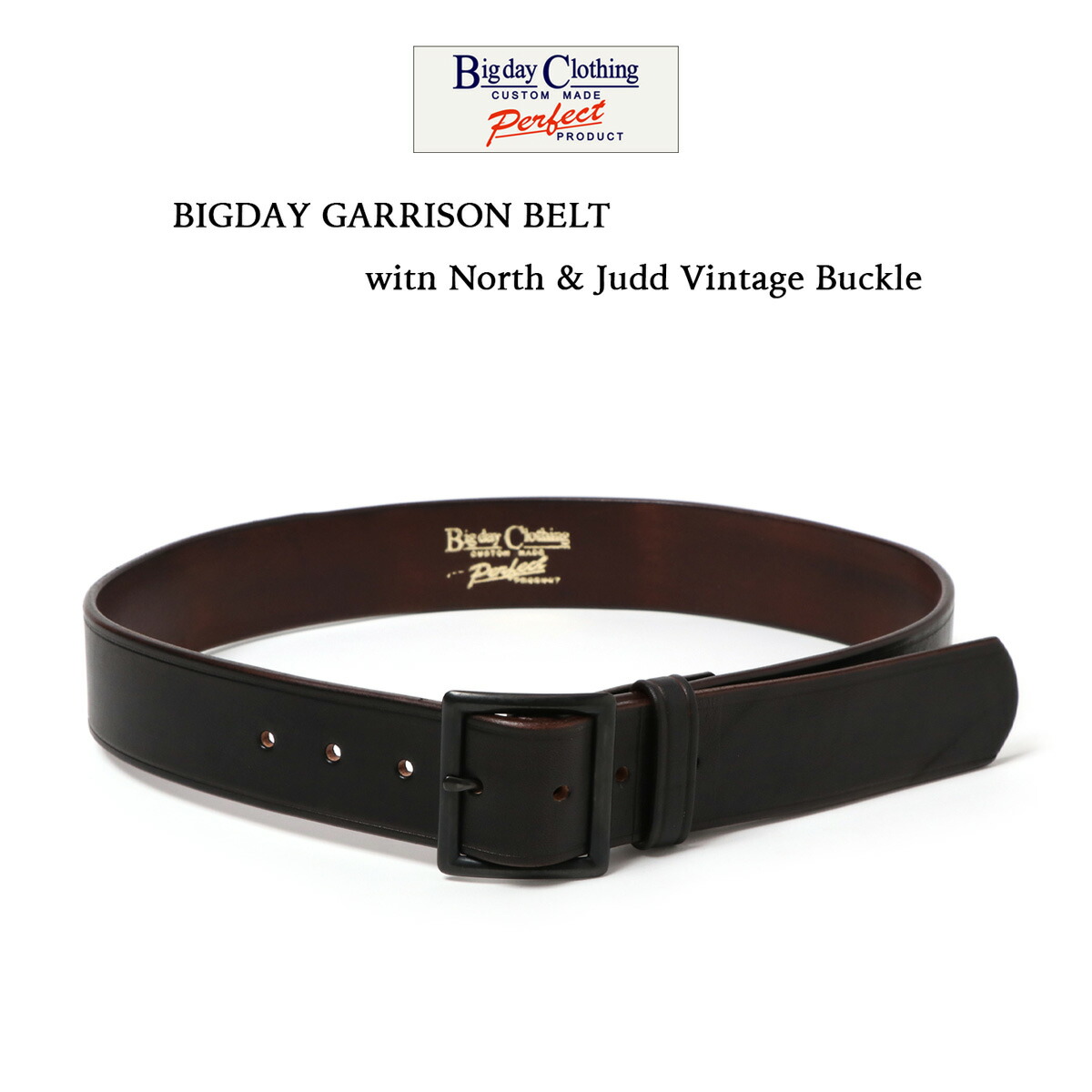 楽天市場】BIG DAY ビッグデイ BIGDAY GARRISON BELT witn North