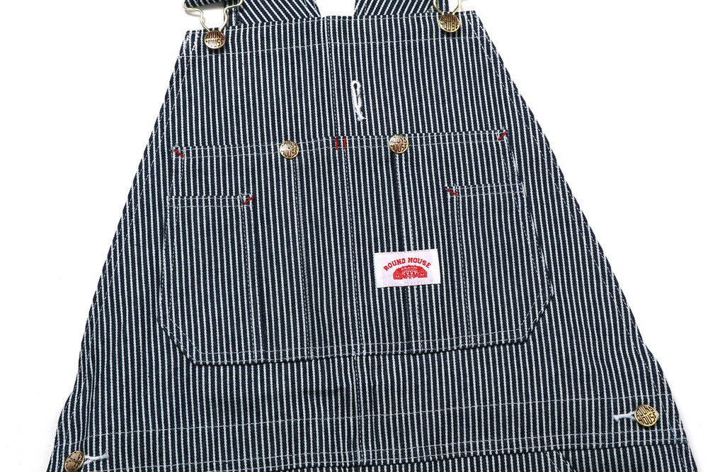 楽天市場】裾上げ無料 ROUND HOUSE ヒッコリー ストライプ