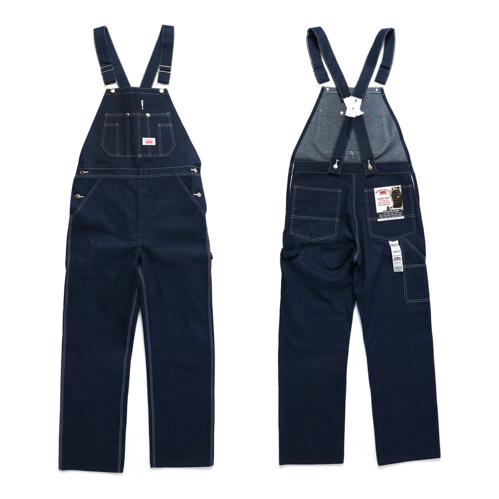 楽天市場】裾上げ無料 ROUND HOUSEオーバーオール ローバックタイプ