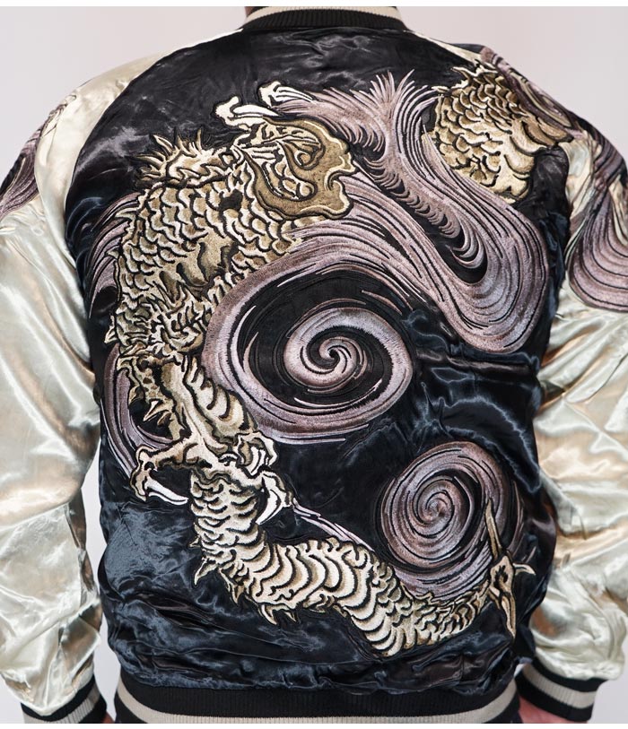 楽天市場】スーパーセール 花旅楽団 ハナタビガクダン 和柄 スカジャン